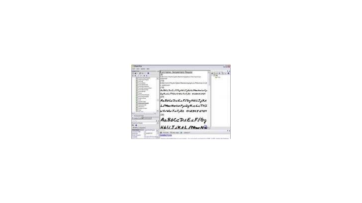 Cfont Pro โปรแกรมแสดงรูปแบบของ ตัวอักษร (Font)
