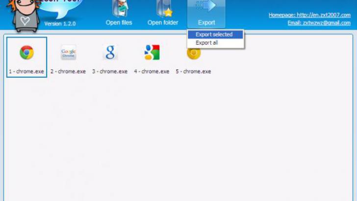 Free Icon Tool : โปรแกรม ดูดรูปไอคอน ที่อยู่ในเครื่อง ออกมาเป็นภาพจริง