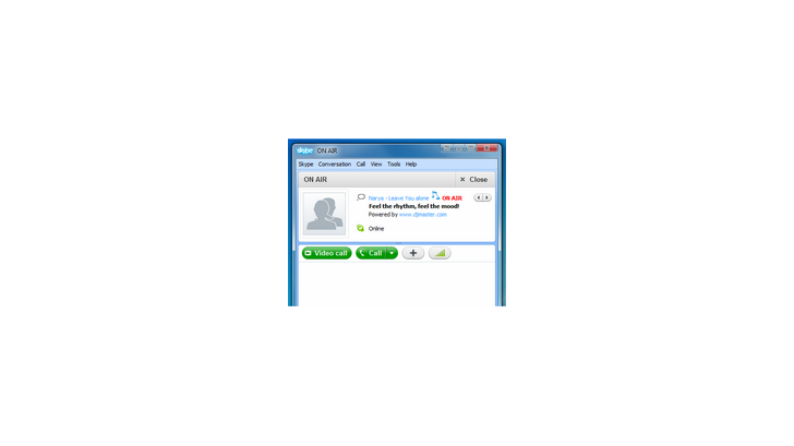 วิธีโชว์ชื่อเพลงที่กำลังฟังใน Skype