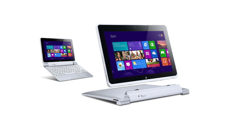 Acer ICONIA W510 แท็บเล็ต ราคาประหยัด แบตอึด ด้วย CPU Atom !