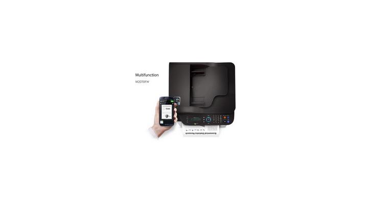 ซัมซุงเลเซอร์พริ้นเตอร์มัลติฟังค์ชั่น Xpress M2070FW แค่แตะมือถือก็สั่งพิมพ์, สแกนภาพ ได้ในพริบตา