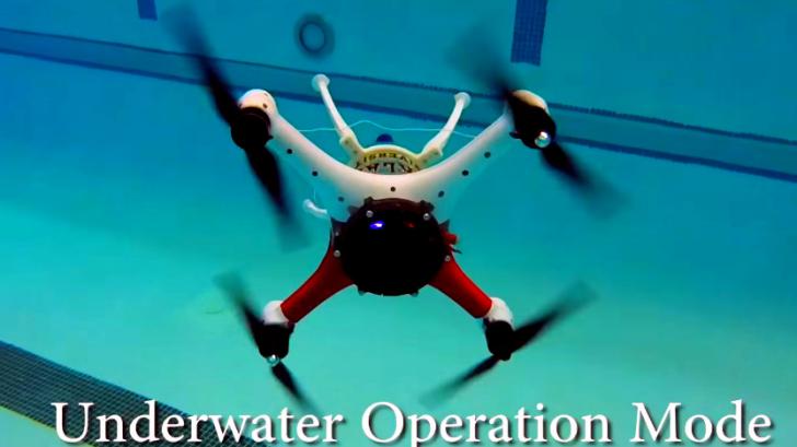 Loon Copter โดรนพันธุ์ใหม่ บินก็ได้ ดำน้ำก็ดี