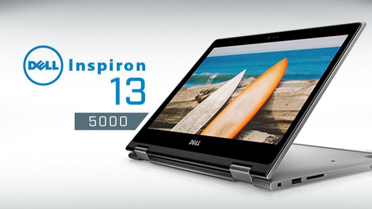 DELL Inspiron 13 5000 โน้ตบุ๊คที่แปลงร่างเป็นแท็บเล็ตได้ ดีไซน์บาง ลูกเล่นครบ