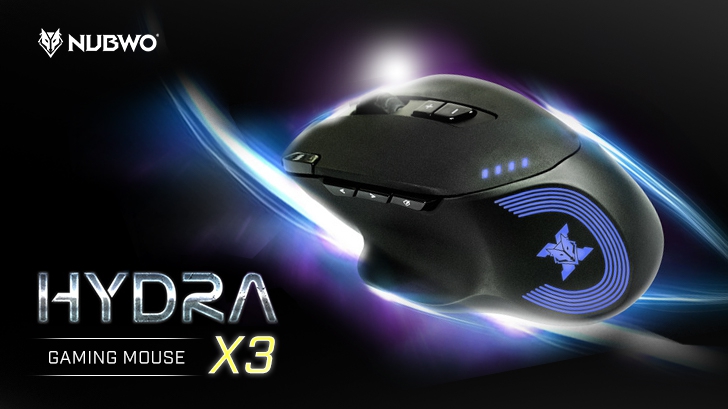 Nubwo Hydra X3 เมาส์เกมมิ่ง ในราคาเอื้อมถึง