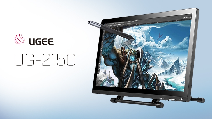 UGEE รุ่น UG-2150 มอนิเตอร์แท็บเล็ต พร้อมปากกา ขีดเขียนบนโลกดิจิทัลอย่างอิสระ