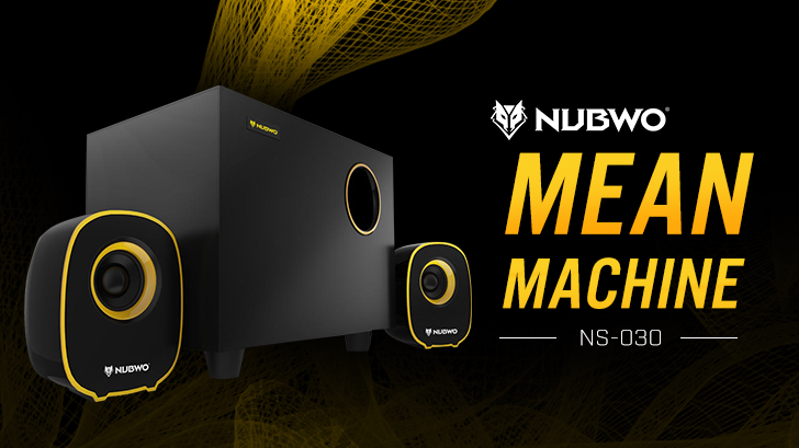 NUBWO NS-030 ลำโพง 2.1 พร้อม Subwoofer ราคาสุดถูก พลังเสียงเกินคาด จากค่ายหมาป่า