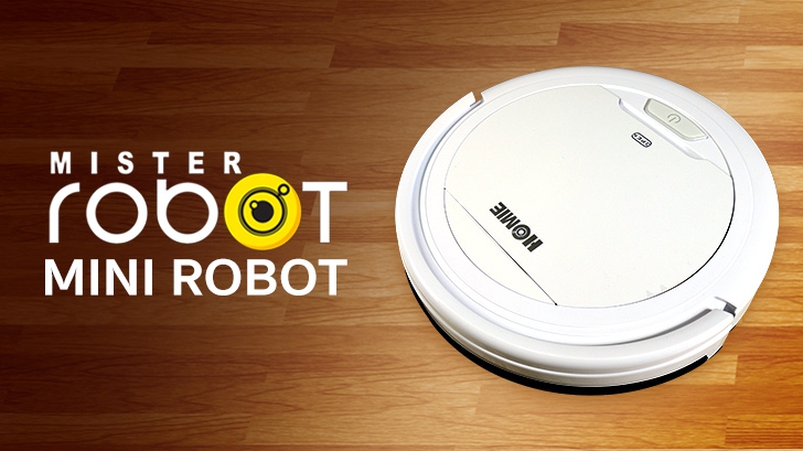 Mister Robot MINI ROBOT หุ่นยนต์ดูดฝุ่น รุ่นเล็กน่าใช้
