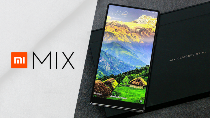 Xiaomi Mi MiX หมวยจอยักษ์ รักไร้พรมแดน กับดีไซน์ไร้ขอบ สวยสะกดทุกสายตาเมื่อแรกพบ