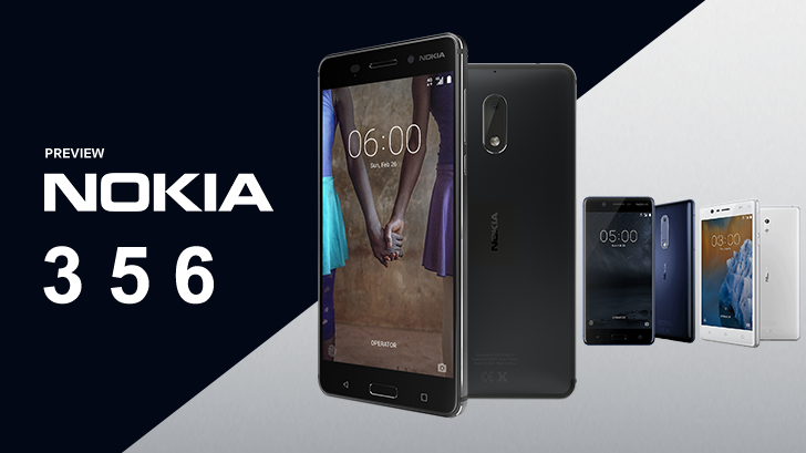 Nokia 3 , 5 และ 6 มีความดีงามเพราะสวมหัวใจ Pure Android ในราคาสุดคุ้ม