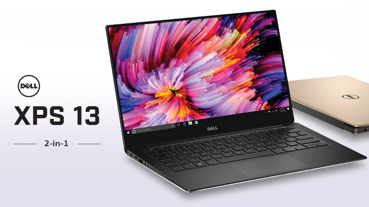 Dell XPS 13 12-in-1: อัลตร้าบุ๊คสเปกโคตรลื่น หน้าจอแจ่มพับได้ 360 องศา! 