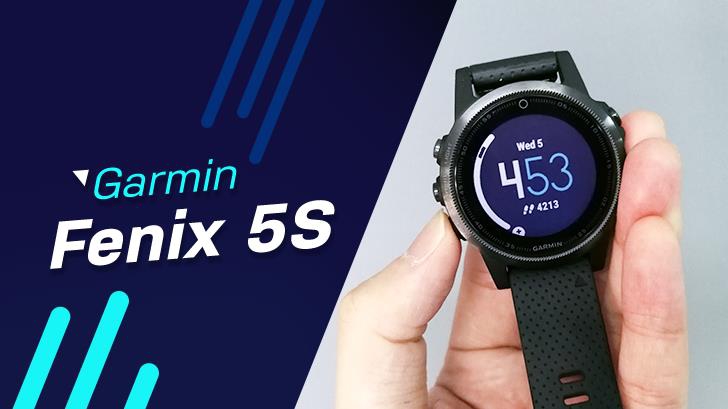 GARMIN FENIX 5S นาฬิกามัลติสปอร์ตวอช ไซส์เพรียว คู่กับข้อมือกะทัดรัด