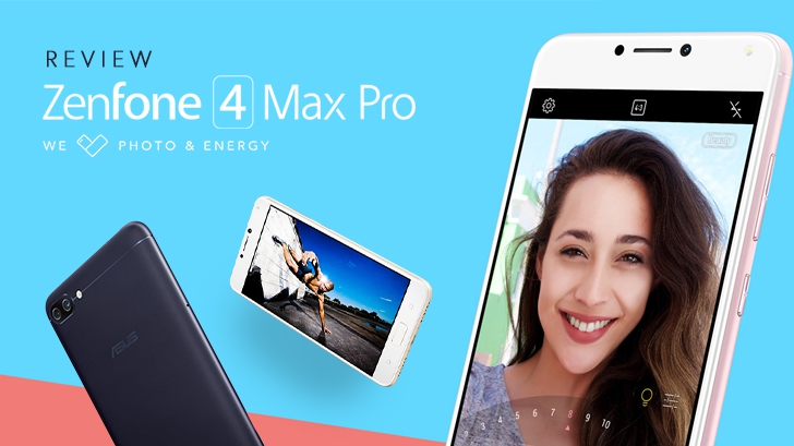 ASUS Zenfone 4 MAX Pro แบตอึดสะใจ ชัดดีด้วยกล้องคู่ กล้องหน้าเซลฟี่ ใช้งานได้ตลอดวัน