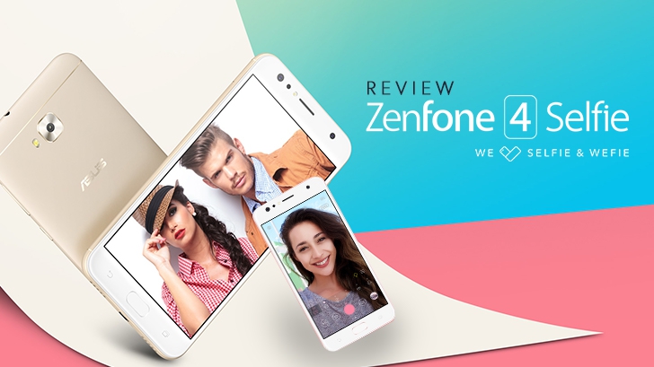 ASUS Zenfone 4 Selfie ดีไซน์สวย กล้องหน้าคู่ ถูกใจวัยเซลฟี่ ถ่ายหน้าชัดหลังเบลอได้