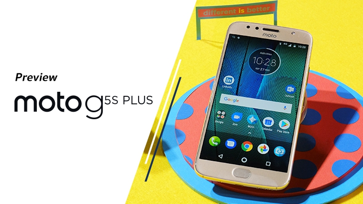 Moto G5S Plus สานต่อมือถือพรีเมี่ยมราคาประหยัด พร้อมเลนส์คู่ บอดี้โลหะ และหน้าจอที่ใหญ่ขึ้น