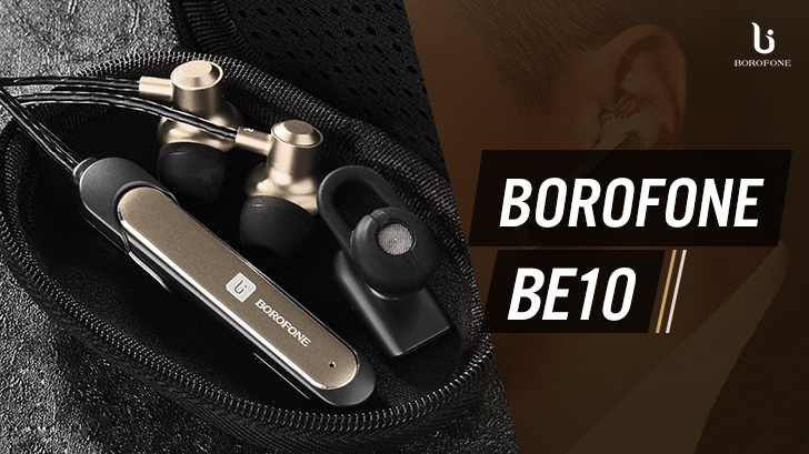 BOROFONE BE10 หูฟังไร้สายแปลงร่างได้ ฟังข้างเดียวก็ได้ สองข้างก็ดี