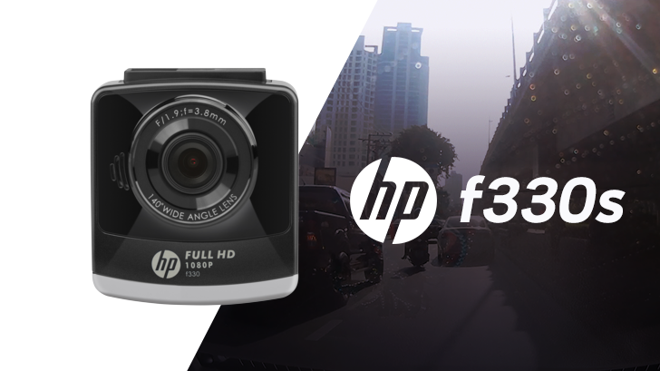 HP f330s Car Camcorder กล้องติดรถยนต์ตัวเล็ก ราคาน่ารัก