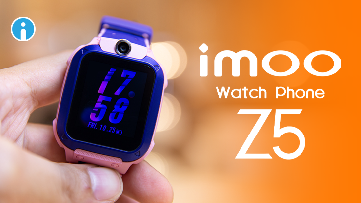 imoo Watch Phone Z5 นาฬิกาโทรศัพท์ 4G สำหรับเด็ก ป้องกันเด็กหาย ปลอดภัยกว่า มีวิดีโอคอล