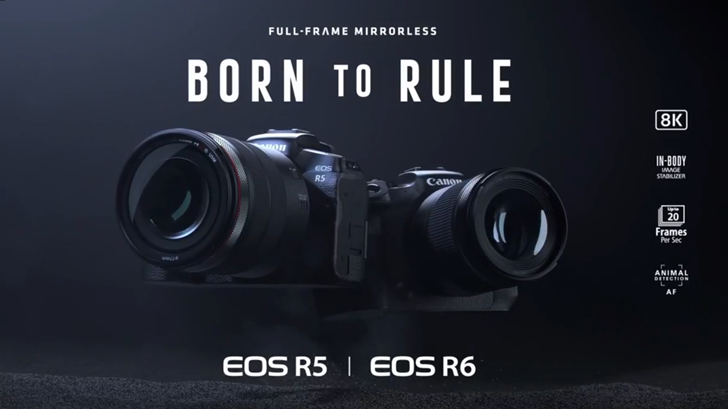 แคนนอนเปิดตัว Canon EOS R5 และ EOS R6 กล้อง Mirrorless ผู้มาพร้อมการถ่ายวิดีโอ 8K และเซ็นเซอร์ระดับเทพ