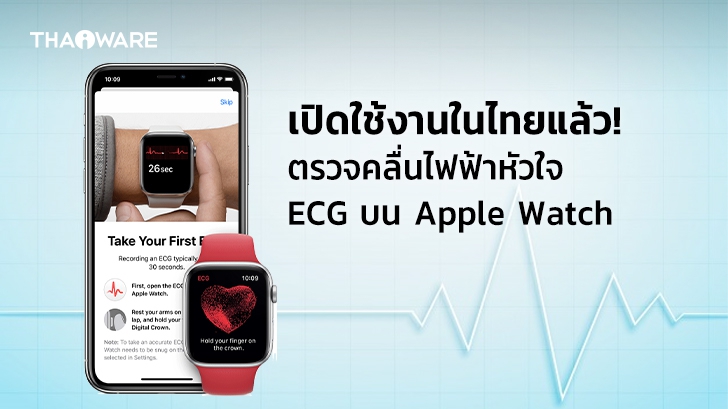 Watch OS 7.3 เปิดใช้งานฟีเจอร์ ECG วัดคลื่นไฟฟ้าหัวใจใน "ไทย" แล้ว และเพิ่มฟีเจอร์อื่นๆ