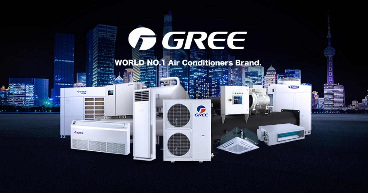 Gree โชว์ความเป็นผู้นำด้านนวัตกรรมเครื่องปรับอากาศในจีน ครองส่วนแบ่งการตลาดสูงถึง 36.9%