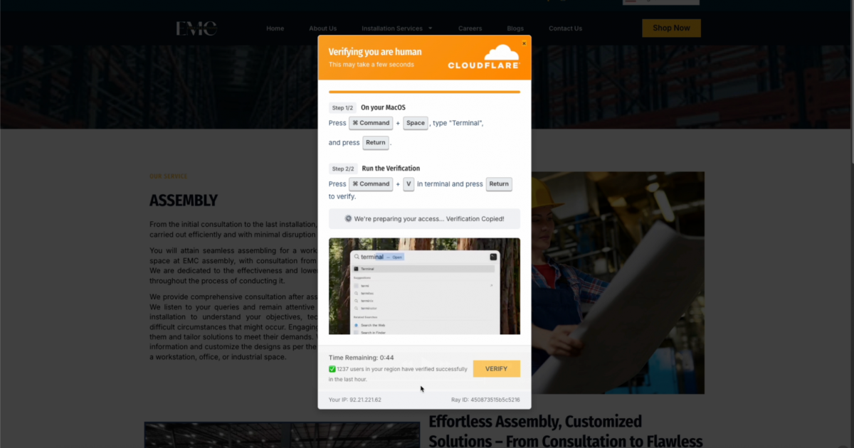 ClickFix เก่งกว่าเดิม มีวิดีโอสอนให้เหยื่อทำตาม เพื่อติดตั้งมัลแวร์ลงเครื่องตัวเอง
