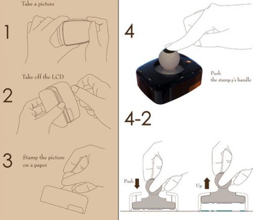 ทำตรายาง ด้วย Stampy Digital Camera