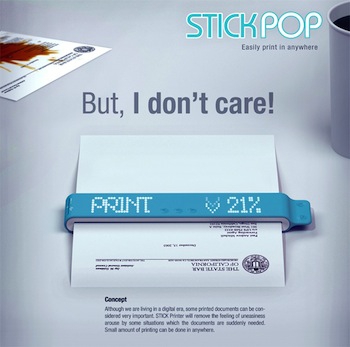 Stick Pop เครื่องปริ้นแบบพกพา