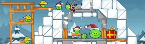 เกมส์ Angry Birds เกมส์ต้อนรับ วันคริสต์มาส
