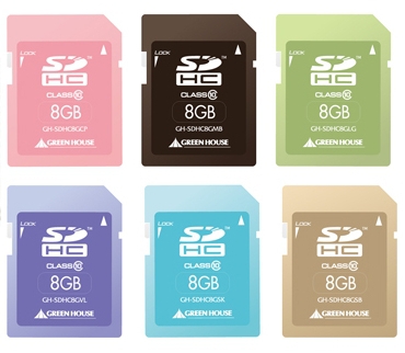 SD Card สีหวานแหวว