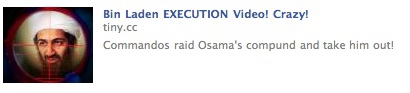 บิน ลาเดน  ว่อนทั่ว Facebook!!