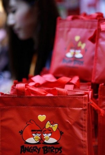 ขนมไหว้พระจันทร์รูป Angry Birds!!