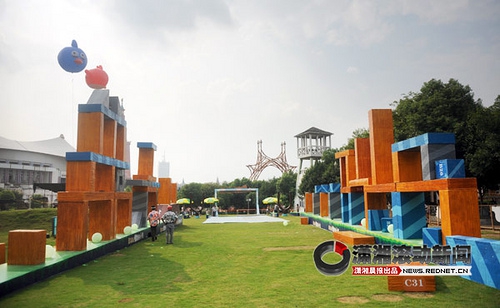 ประเทศจีน สร้างสวนสนุก Angry Birds!