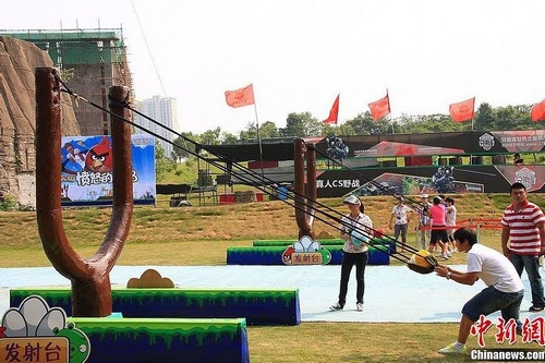 ประเทศจีน สร้างสวนสนุก Angry Birds!