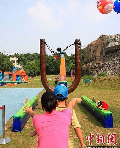 ประเทศจีน สร้างสวนสนุก Angry Birds!