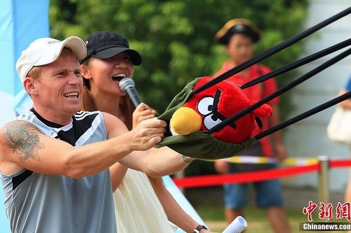 ประเทศจีน สร้างสวนสนุก Angry Birds!