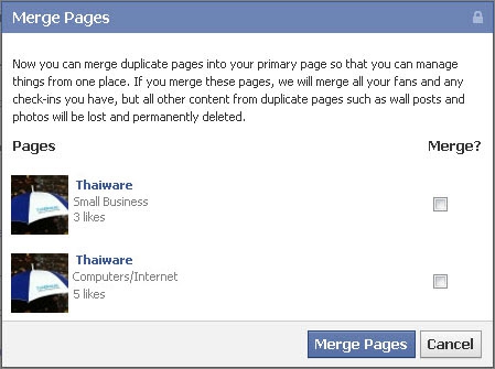 Merge duplicate pages ฟีเจอร์ใหม่ รวมหน้า Fanpage ชื่อซ้ำกันได้แล้ว Merge duplicate pages ฟีเจอร์ใหม่ รวมหน้า Fanpage ชื่อซ้ำกันได้แล้ว