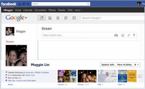 ภาพไอเดียเจ๋ง ๆ บน Facebook Timeline
