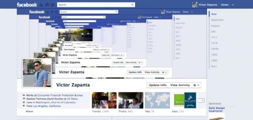 ภาพไอเดียเจ๋ง ๆ บน Facebook Timeline