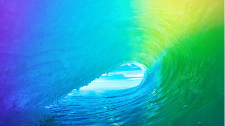 แจกภาพวอลเปเปอร์ Rainbow Barrel ที่ Apple ใช้ใน iOS 9