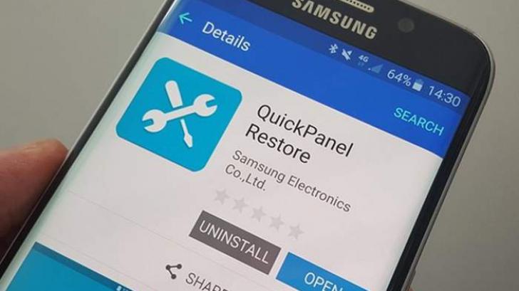 Samsung ปล่อยแอปแก้ไขแถบตั้งค่าหายแก่ผู้ใช้ Galaxy S6, S6 Edge