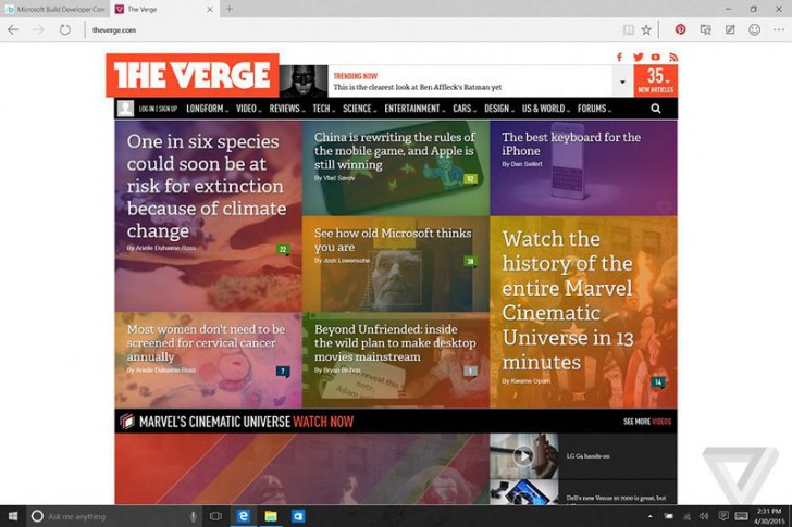 มาดูฟีเจอร์เจ๋งๆ ของ Windows 10 Anniversary Update กัน