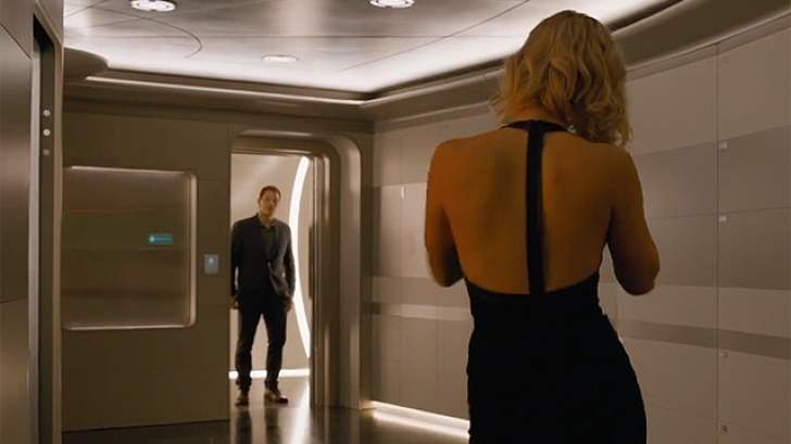 เจนนิเฟอร์ ลอว์เรนซ์ และ คริส แพรตต์ ออกเดทกันครั้งแรกใน Passengers