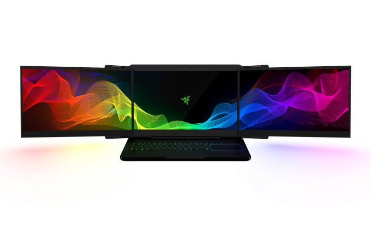 PROJECT VALERIE โน้ตบุ๊คสุดเทพจาก Razer ที่สามารถแยกหน้าจอ 4K ออกมาได้ 3 หน้าจอ