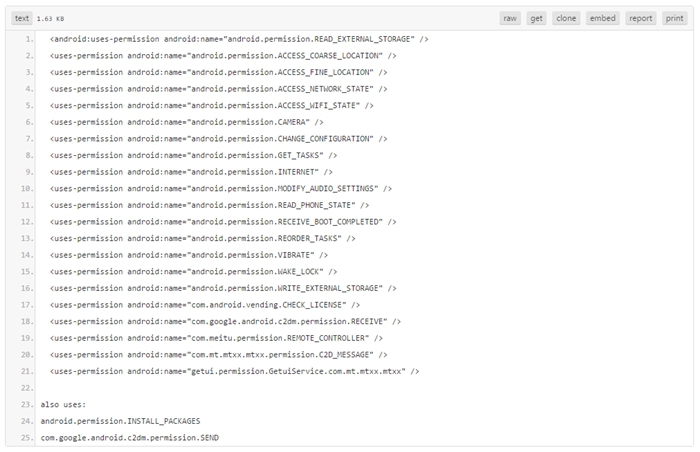 เตือน! Meitu แอปเซลฟี่ฟรุ้งฟริ้งจากจีน เข้าถึงข้อมูลสำคัญในเครื่องได้ เตือน! Meitu แอปเซลฟี่ฟรุ้งฟริ้งจากจีน เข้าถึงข้อมูลสำคัญในเครื่องได้