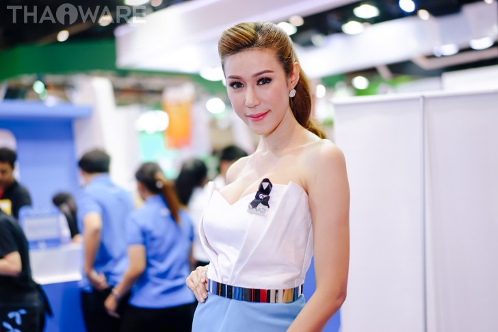 รวมภาพพริตตี้สาวสวยภายในงาน Thailand Mobile Expo 2017