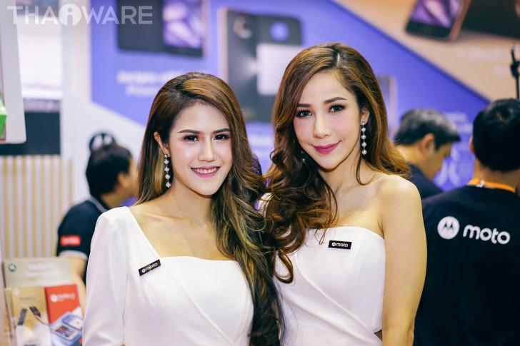 รวมภาพพริตตี้สาวสวยภายในงาน Thailand Mobile Expo 2017