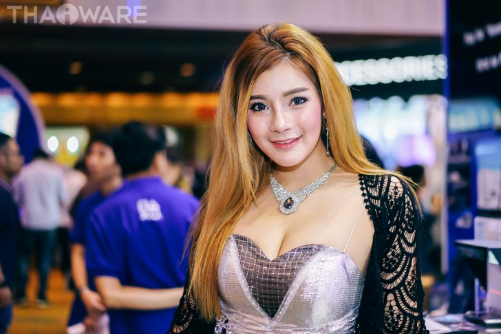 รวมภาพพริตตี้สาวสวยภายในงาน Thailand Mobile Expo 2017