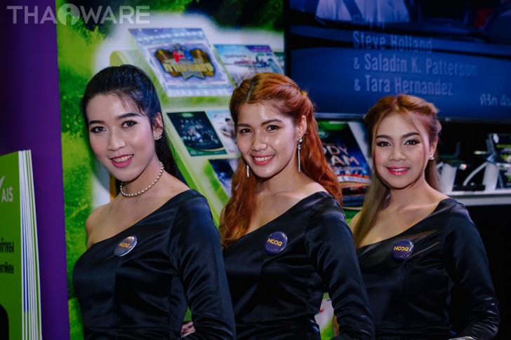 รวมภาพพริตตี้สาวสวยภายในงาน Thailand Mobile Expo 2017