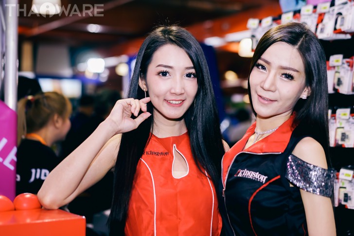 รวมภาพพริตตี้สาวสวยภายในงาน Thailand Mobile Expo 2017