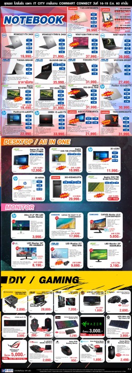 รวมโปรเด็ดงาน COMMART CONNECT 2017 วันที่ 16-19 มีนาคมนี้ ที่ศูนย์สิริกิติ์